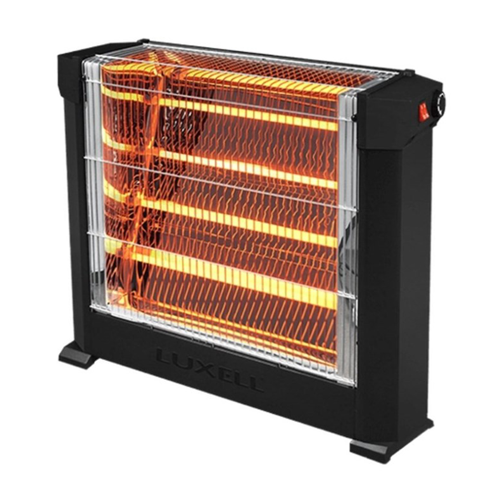 Luxell KS-2760 Quartz Mini Şömine Isıtıcı – 2200W, 4 Çubuklu, Ayarlanabilir Termostatlı, Devrilme Emniyetli