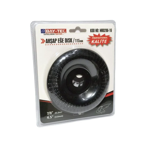 BAYTEC 115mm Ahşap Eğe Diski MK0286-16