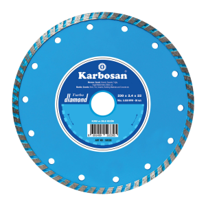 Karbosan 180x2.2x22.23 mm Turbo Elmas Kesici Disk (Model 950320)