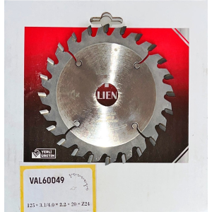 Valiente VAL60049 Elmas Uçlu Çizici Testere 125x24mm